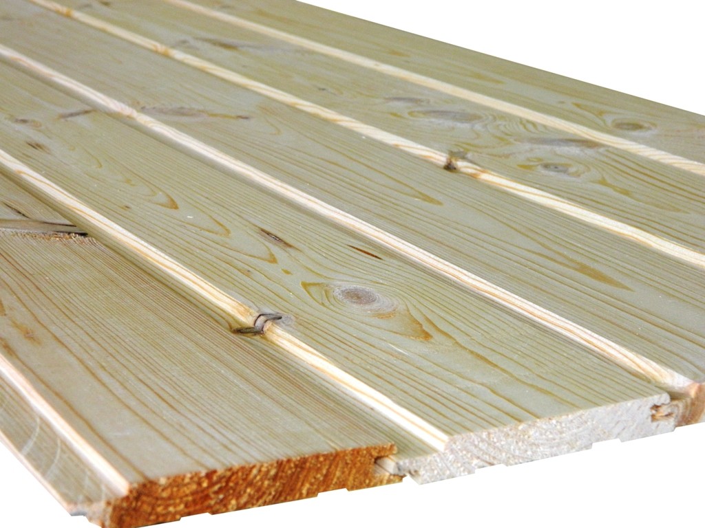 Вагонка деревянная сорт «А-Люкс» сосна 90x1800 мм. x 10шт. (1,62кв.м.) - фото 1