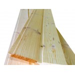 Вагонка деревянная сорт «А-Люкс» сосна 90x2250 мм. x 10шт. (2,025кв.м.) - фото 2