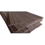 Сайдинг древесно-полимерный 192x13x2200 - Венге - фото 3