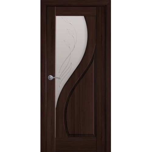 Дверное полотно «МАЭСТРА» Прима (со стеклом и рисунком) - фото 1