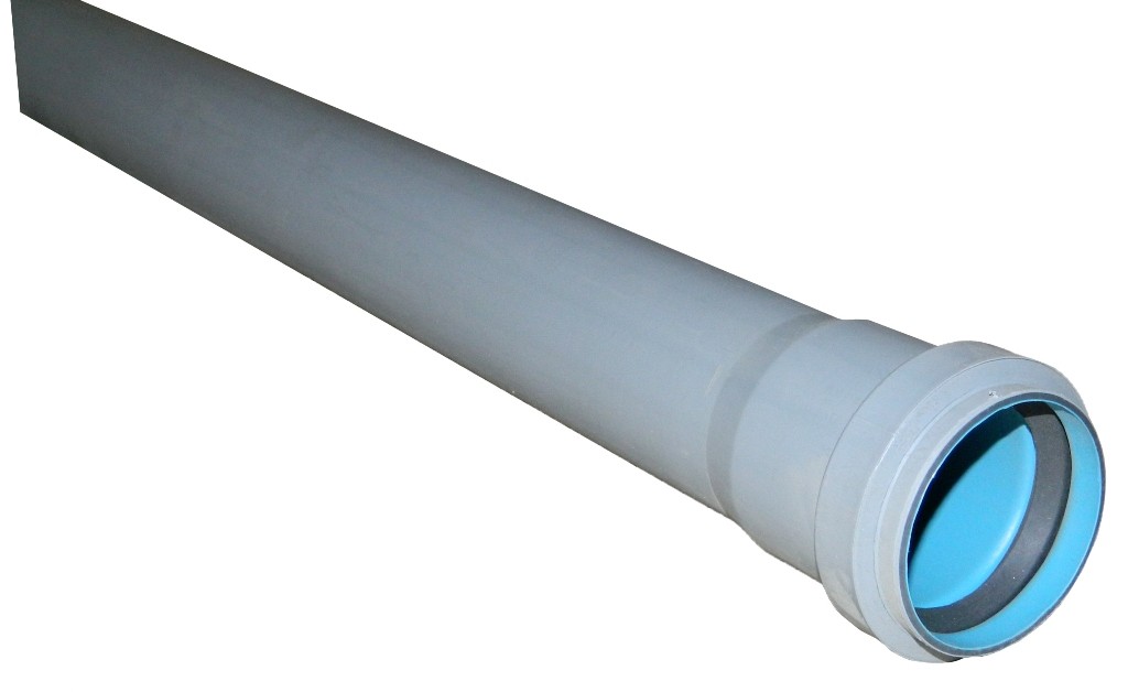 Канализационная трехслойная труба Mixplast 50x500x1.8мм.