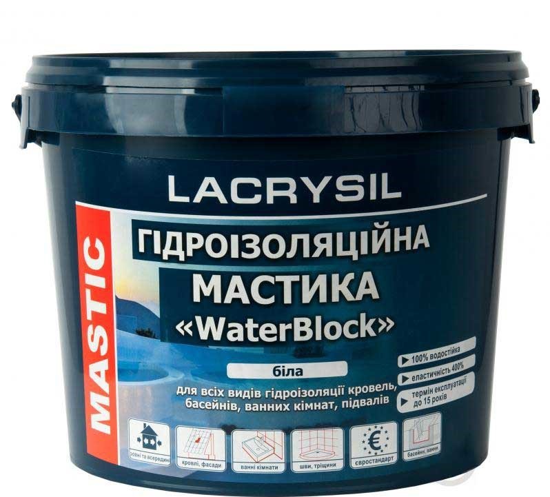 Мастика гидроизоляционная Lacrysil Waterblock 12 кг