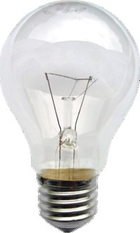 Лампа накаливания (стандартная) 100Вт.