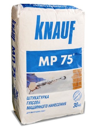 KNAUF MP-75 машинная штукатурка 30кг.