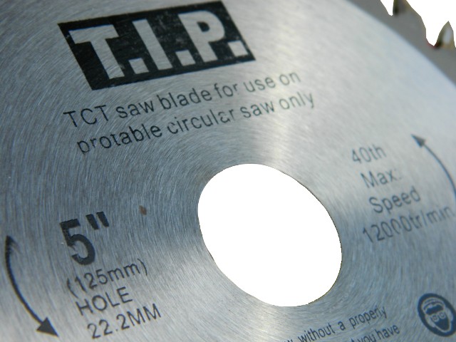 Пильный диск по дереву T.I.P. 125мм. - фото 2