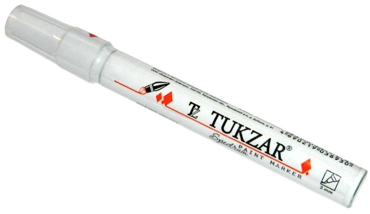 Маркер-краска TUKZAR (TZ-5571) белый