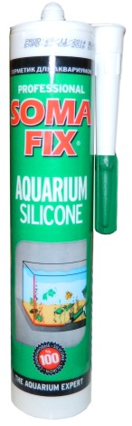 Герметик для аквариумов Soma Fix (черный) 310 ml.