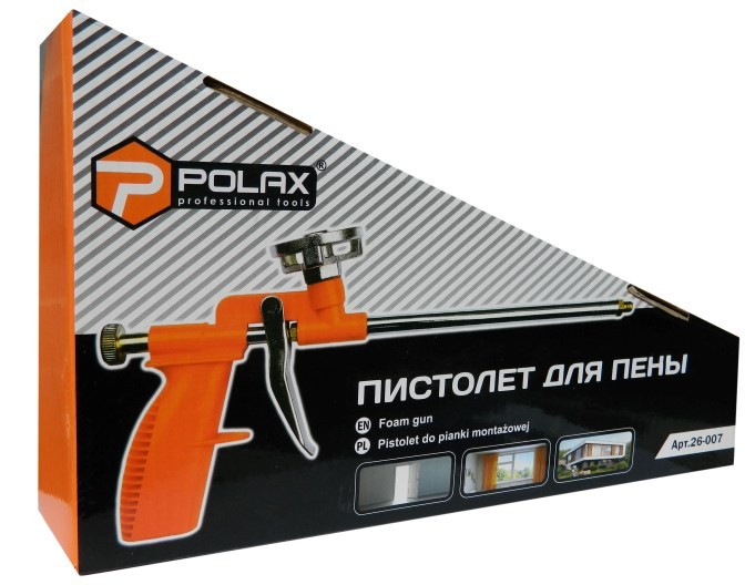 Пистолет для профессиональной пены POLAX - фото 1