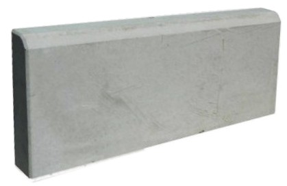 Бордюр для тротуарной плитки №1 серый (500x200x45мм.)