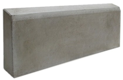 Бордюр для тротуарной плитки №2 серый (500x200x65мм.)