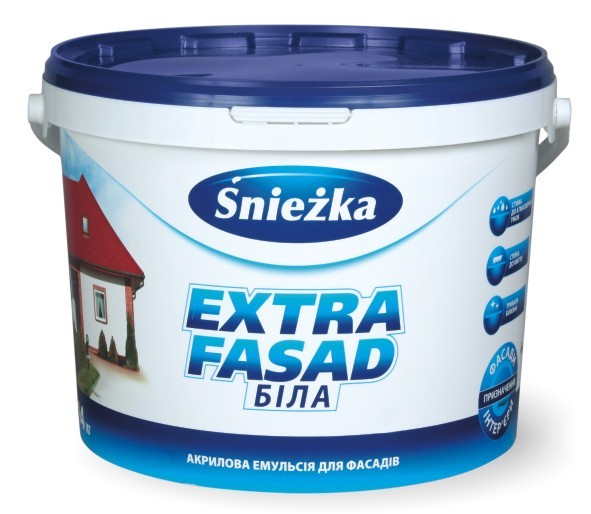 Краска фасадная Sniezka Extra Fasad 14.0 кг.
