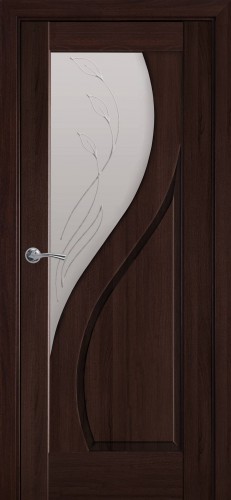 Дверное полотно «МАЭСТРА» Прима (со стеклом и рисунком) - фото 1