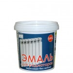 Акриловая эмаль для радиаторов Ispolin (без запаха) 0,45л.