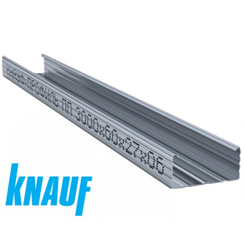 Профиль несущий усиленный KNAUF CD-60x27x3000x0,6мм.