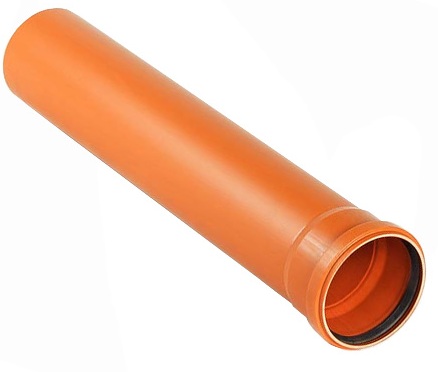 Труба ПВХ для наружной канализации Инсталпласт ø110x3000x2,7 мм.
