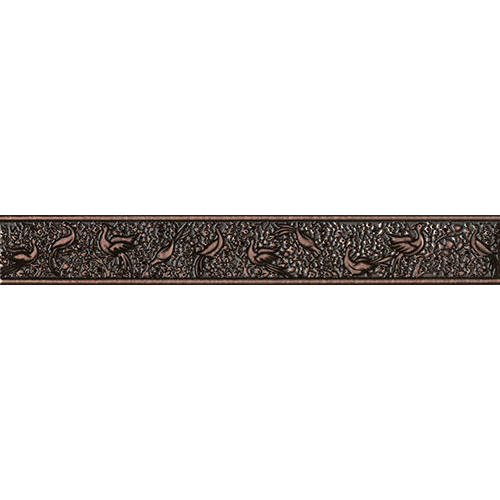 NOBILIS бордюр вертикальный коричневый (БВ 68 032) 70x500мм.