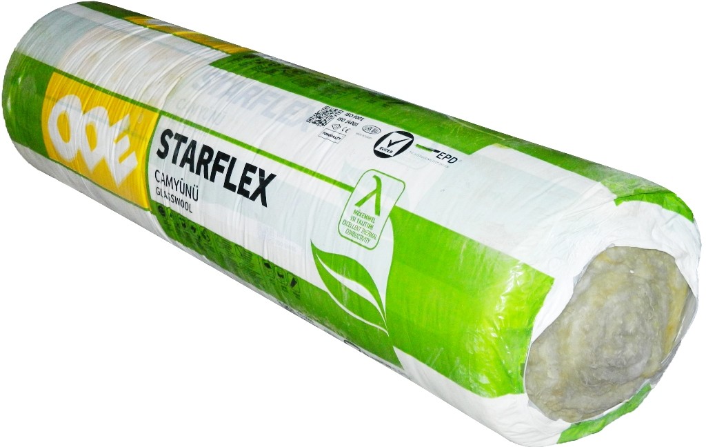 Минеральная вата «STARFLEX ODE» 1200x7000x50мм. x 2шт. (16,8м²)