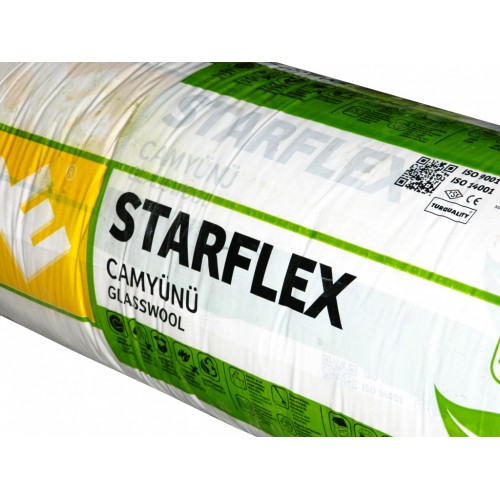 Минеральная вата «STARFLEX ODE» 1200x7000x50мм. x 2шт. (16,8м²) - фото 1