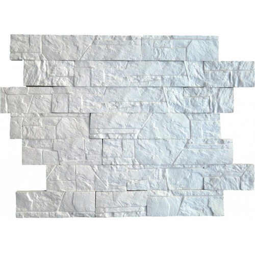 Плитка гипсовая «Доломит 00» белый 1м² - фото 1