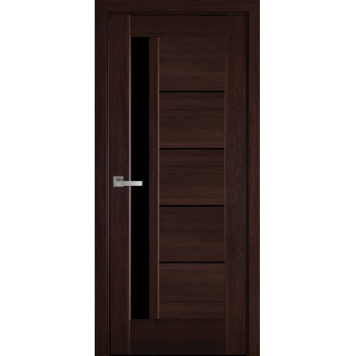 Двери «НОСТРА» Грета с черным стеклом - фото 1