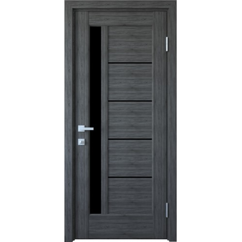 Двери «НОСТРА» Грета с черным стеклом - фото 3