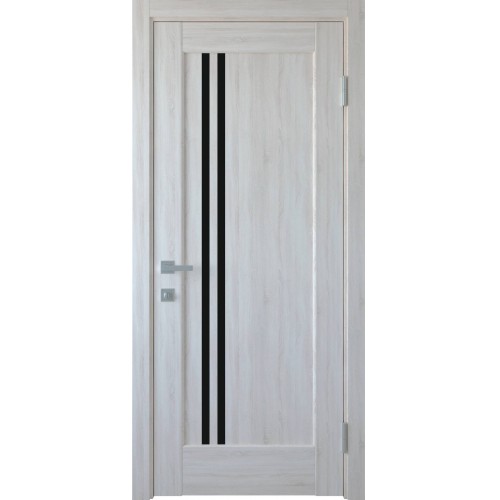 Дверное полотно «Делла» с черным стеклом - фото 4