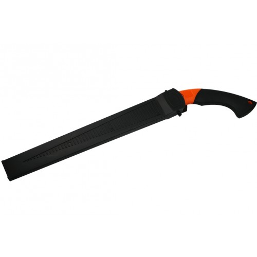Ножовка садовая с пластиковой ручкой и защитным чехлом Polax (70-015) 300мм. - фото 1