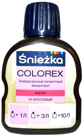 Sniezka Colorex Краситель №54 Вересковый 100 мл.