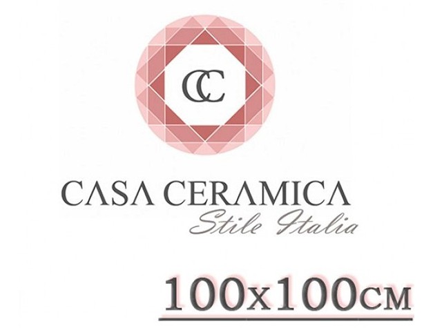 Керамогранит Pulpis Grey Casa Ceramica 100x100 см. - фото 1
