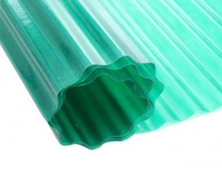 Шифер зеленый прозрачный «Волнопласт» 1,5x20м. (30м²) - фото 1