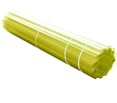 Шифер желтый прозрачный «Волнопласт» 1,5x20м. (30м²)