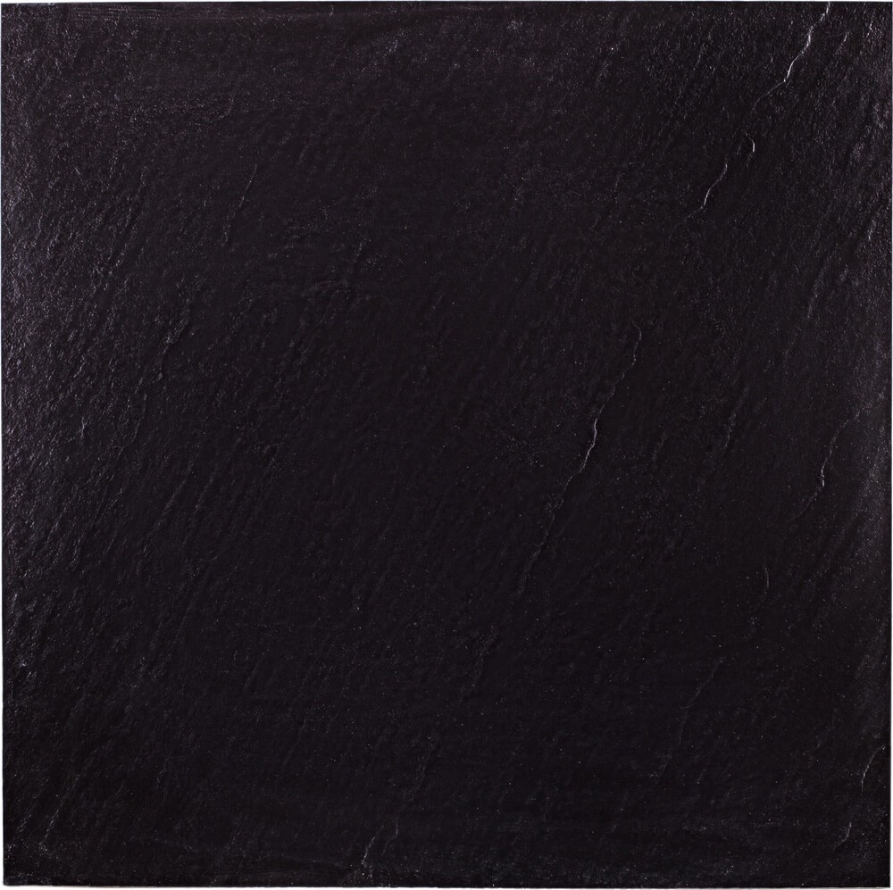 Плитка для пола Stevol черная рельефная матовая 60x60см.