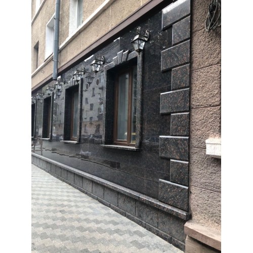 Плитка Stevol Slim tiles Dark granite (5,5mm.) 40x80см. - фото 1
