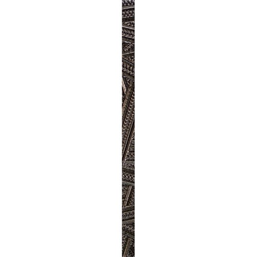 Керамический фриз Магия 3 (коричневый) 500x25мм.