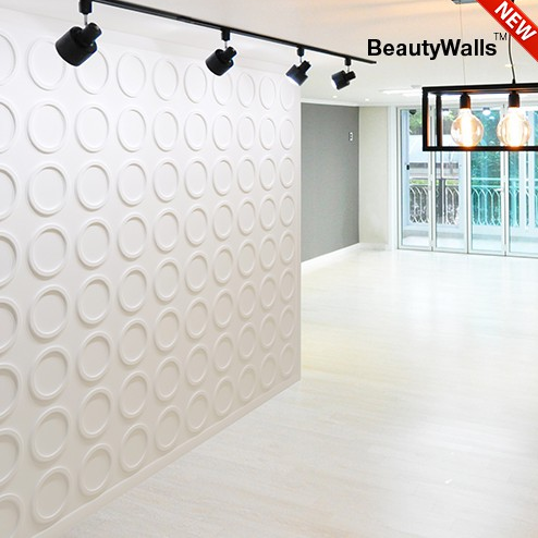 Гипсовая 3D панель BeautyWalls «Rings» 600x600x25мм. - фото 2
