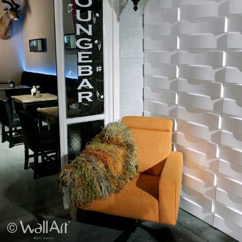 Гипсовая 3D панель WallArt «Своды» 500x500x25мм. - фото 2