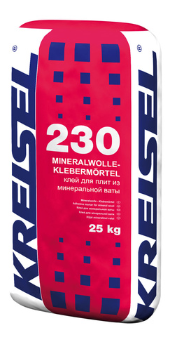 Клей для плит из минеральной ваты KREISEL 230 (25 кг.)