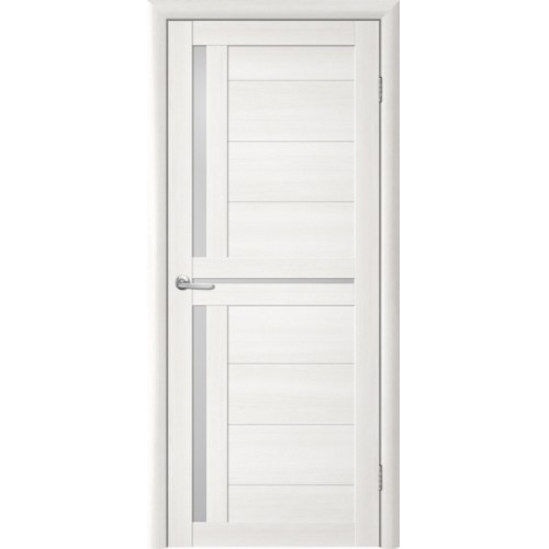 Дверь Albero TINA Т5 Белая лиственница с матовым стеклом