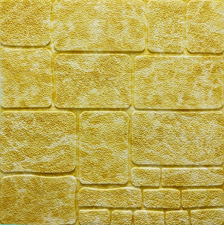 Панель стеновая «CULTURAL STONE» желтый мрамор №152 (700x700x7мм.)
