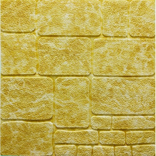 Панель стеновая «CULTURAL STONE» желтый мрамор №152 (700x700x7мм.)