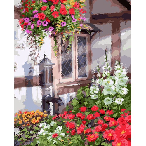 Картина по номерам «Весна стучит в окно» 400x500 мм.
