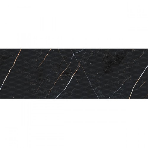 Настенная плитка Dark marble чёрный 30x90 см. (3090 210 082/Р)