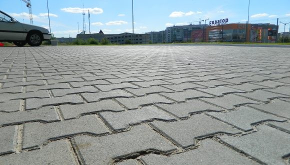 Сухопрессованная тротуарная плитка «Двойное Т» 80 мм. - фото 1