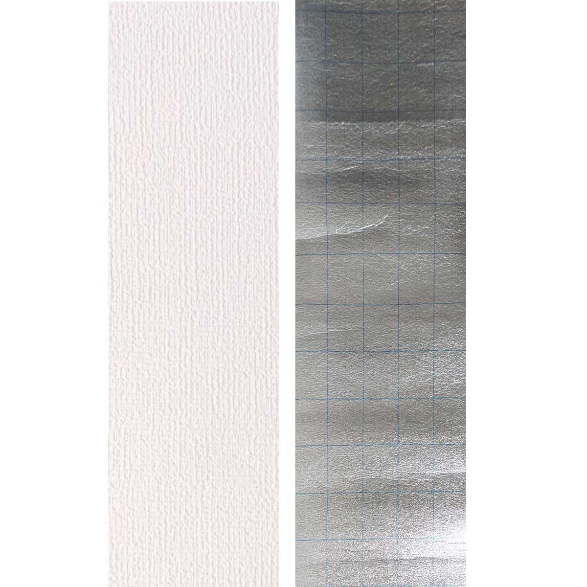 Текстурные самоклеющиеся обои белые YM-01 500x2800x2мм. (1,4 м²/рул.) - фото 5