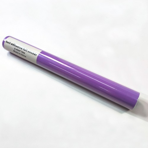 Самоклеющаяся пленка фиолетовая (7001) 0,45х10м - фото 1