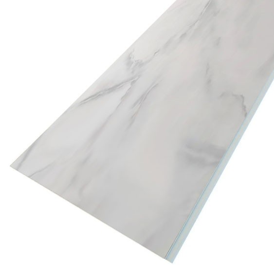 Пластиковая панель глянцевая «РИФ» 250x6000x7мм. серый мрамор - фото 1