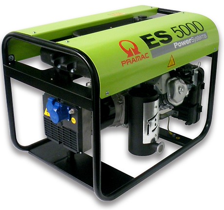 Бензиновый генератор PRAMAC ES5000 4,6 кВт (Honda GX270) Италия
