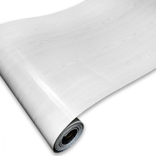 Виниловая плитка в рулоне «Белый дуб» (81117-2) 3000x600x2мм.