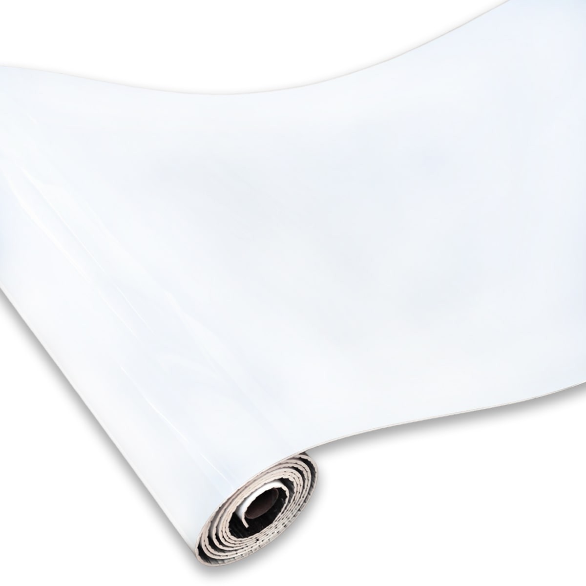 Виниловая плитка в рулоне «Белый глянец» (6003-1) 3000x600x2мм.