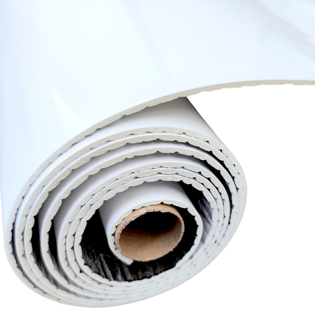 Виниловая плитка в рулоне «Белый глянец» (6003-1) 3000x600x2мм. - фото 3